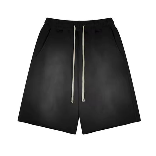Black Washed Shorts