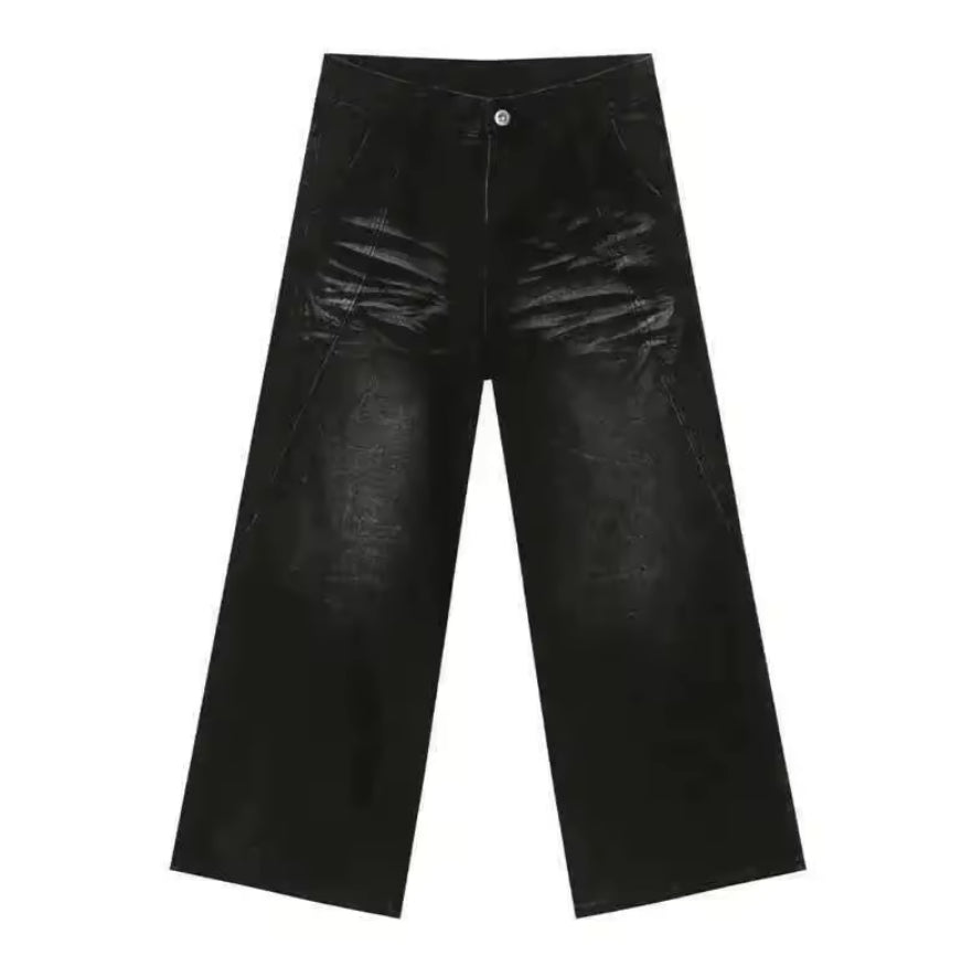 Black Ink Washed Jeans