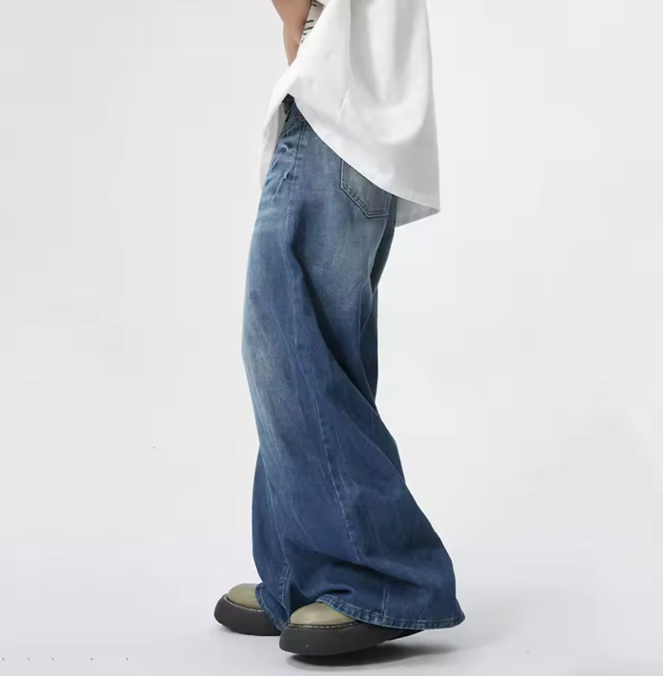 Retro Wide Leg Denim