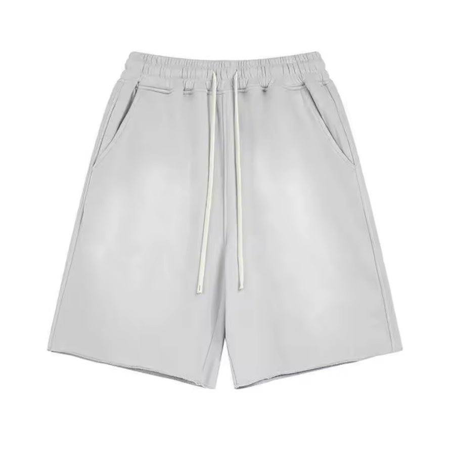 Grey Washed Shorts