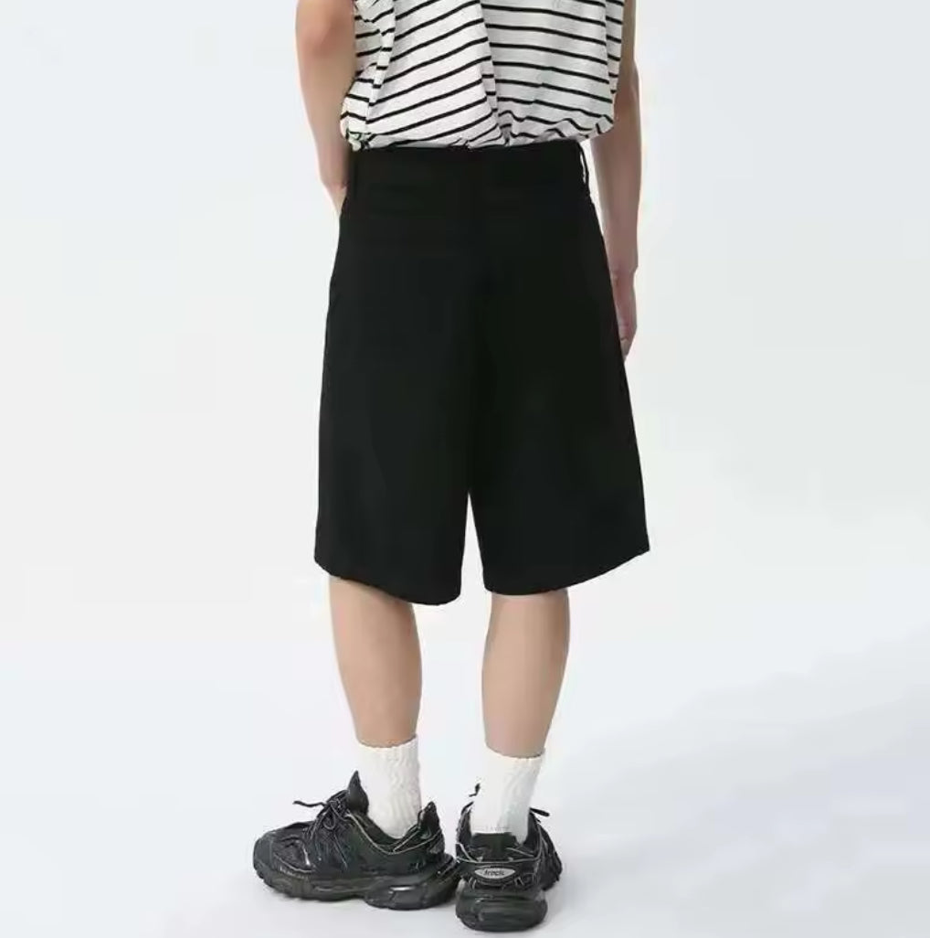 Black Baggy Jorts