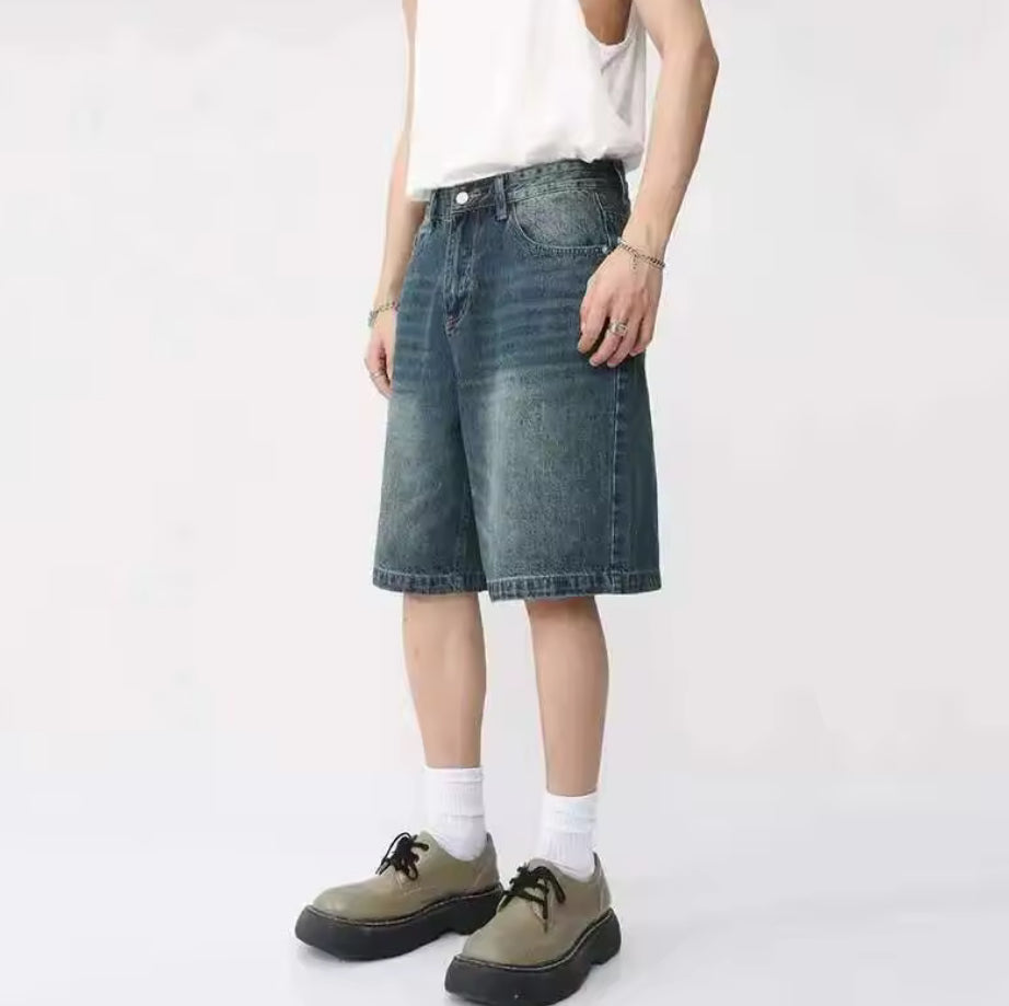 Denim Blue Jorts