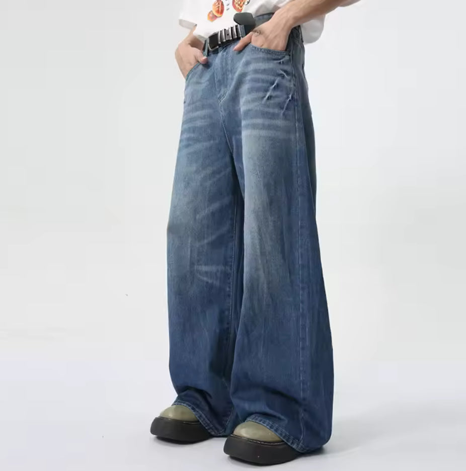 Retro Wide Leg Denim