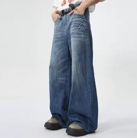 Retro Wide Leg Denim