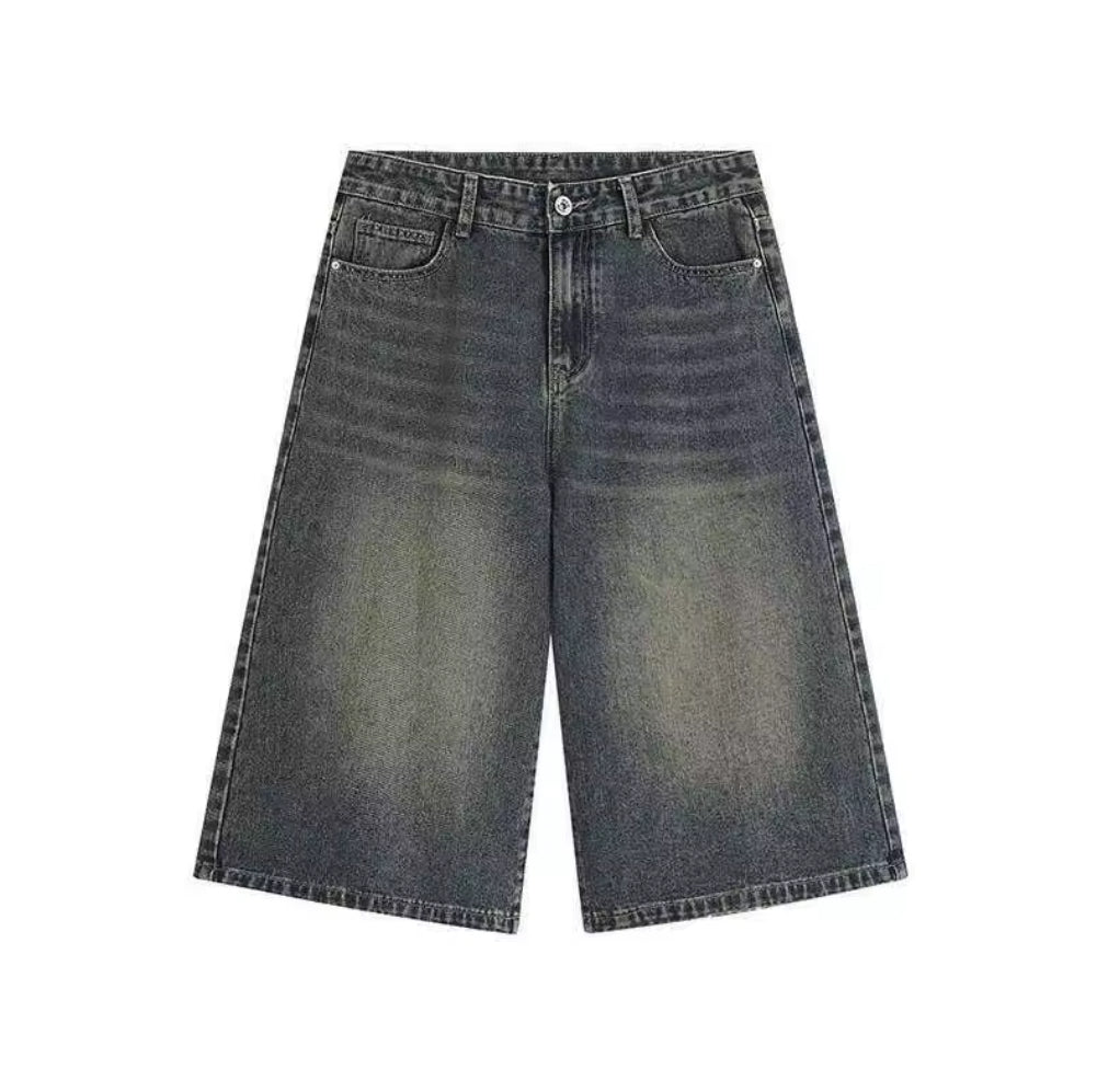 Retro Blue Wash Jorts