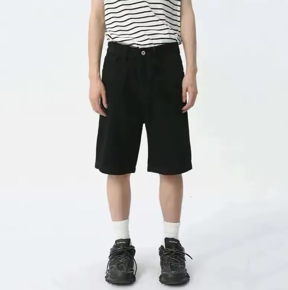 Black Baggy Jorts