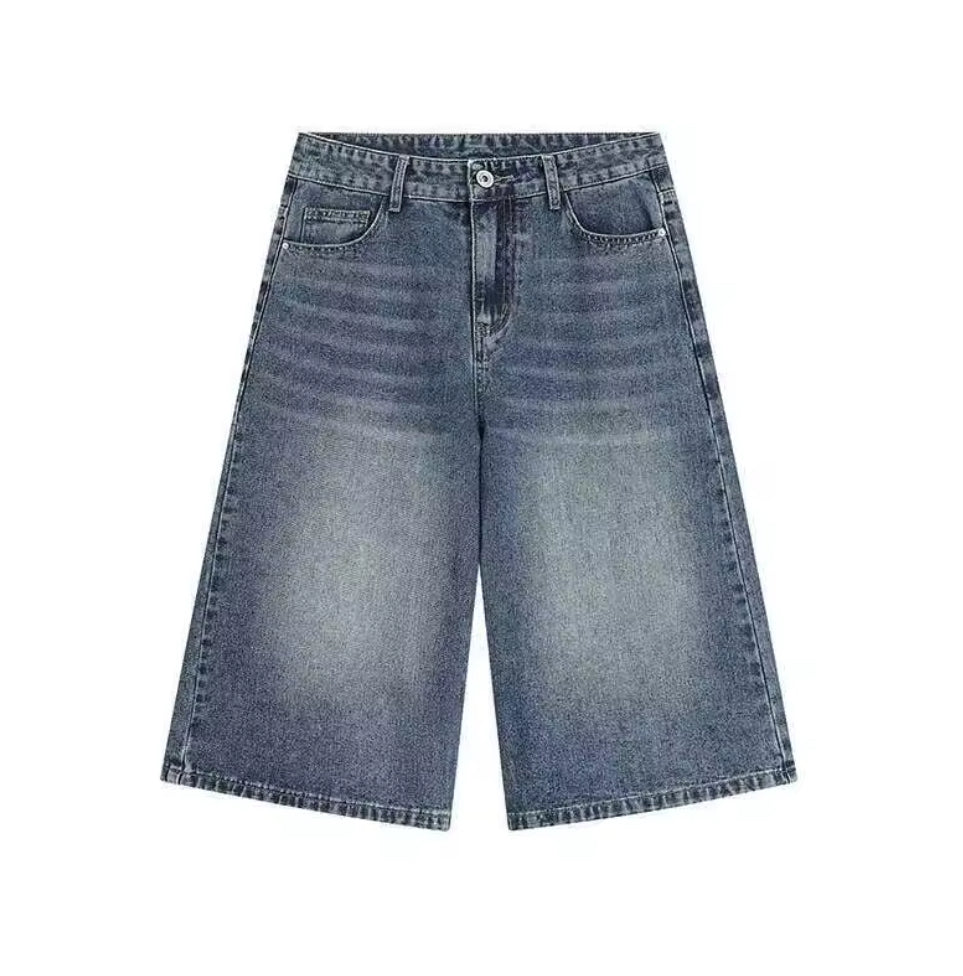 Overcast Blue Washed Jorts