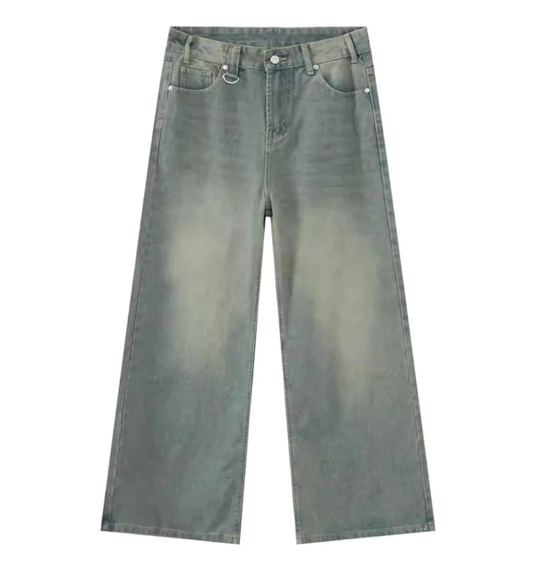 Light Blue Wash Baggy Jeans