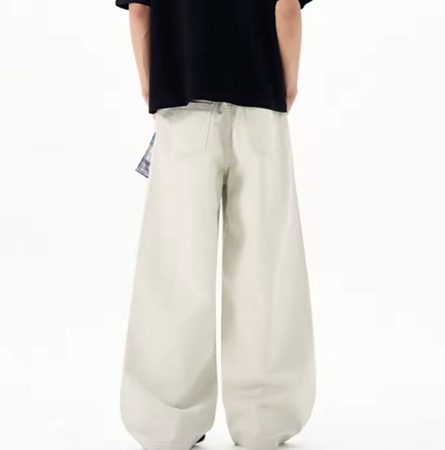 Paris Grey Handkerchief Jeans