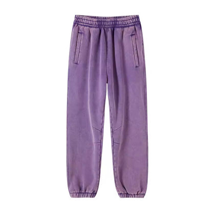 Faded Purple Cuffed Sweats