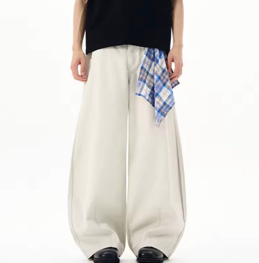 Paris Grey Handkerchief Jeans