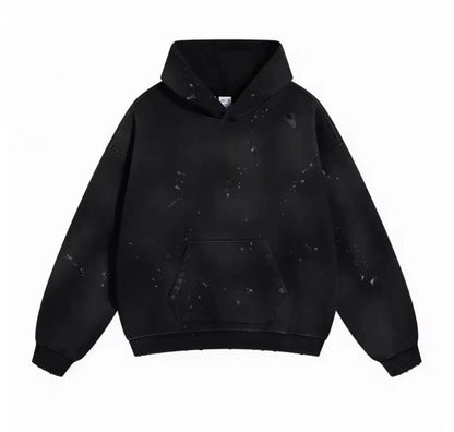 Black Scuffed Paint Splatter