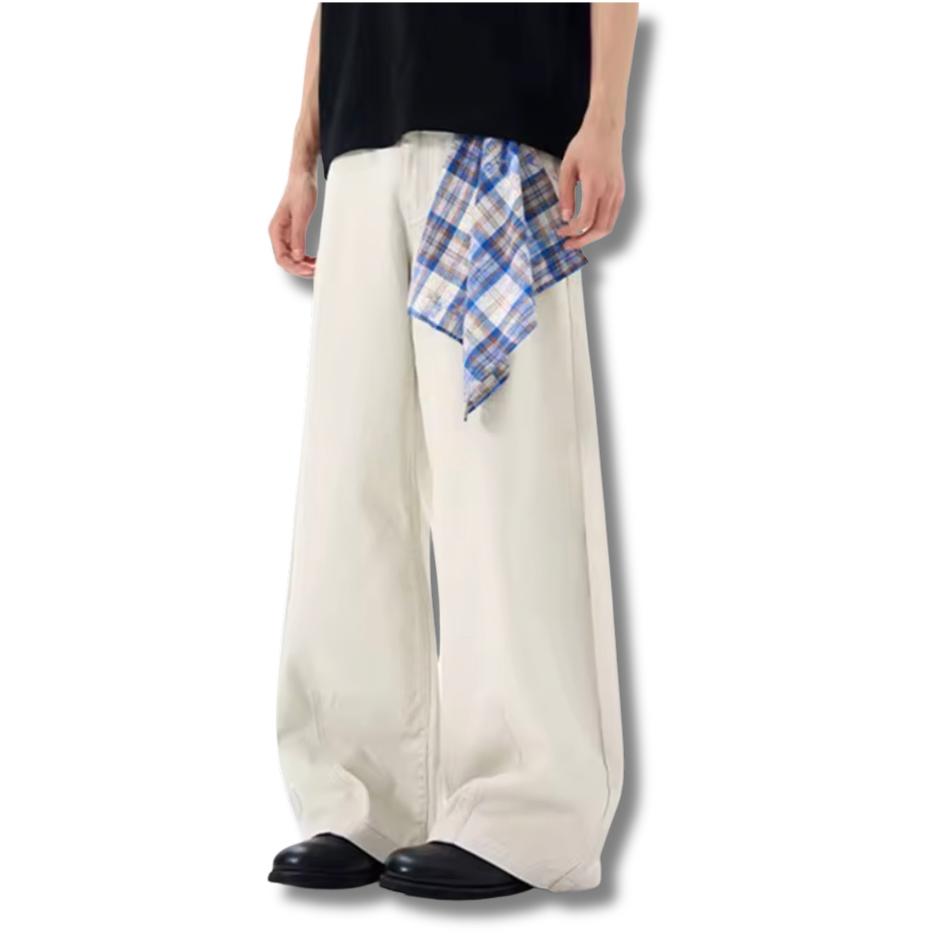 Paris Grey Handkerchief Jeans