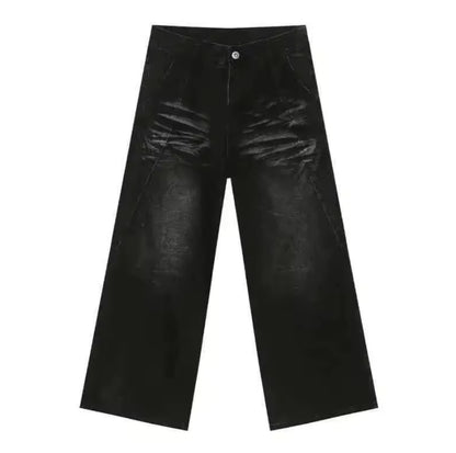 Black Ink Washed Jeans