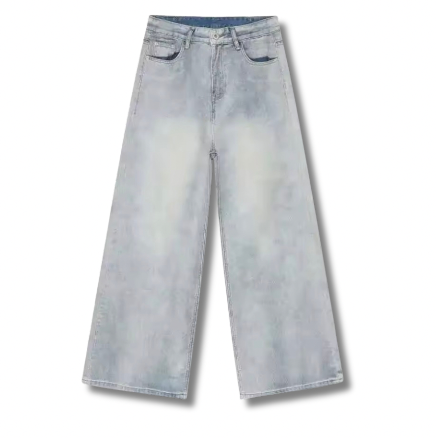 White-washed Blue Jeans