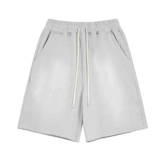 Grey Washed Shorts