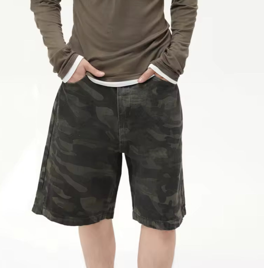 Dark Camo Jorts