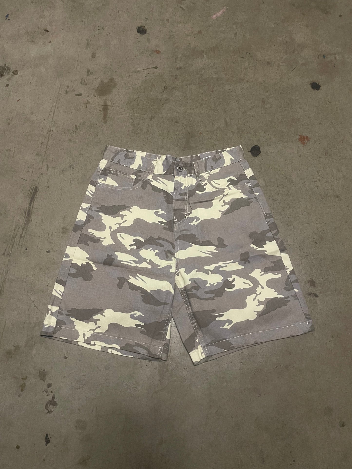 Light Camo Jorts