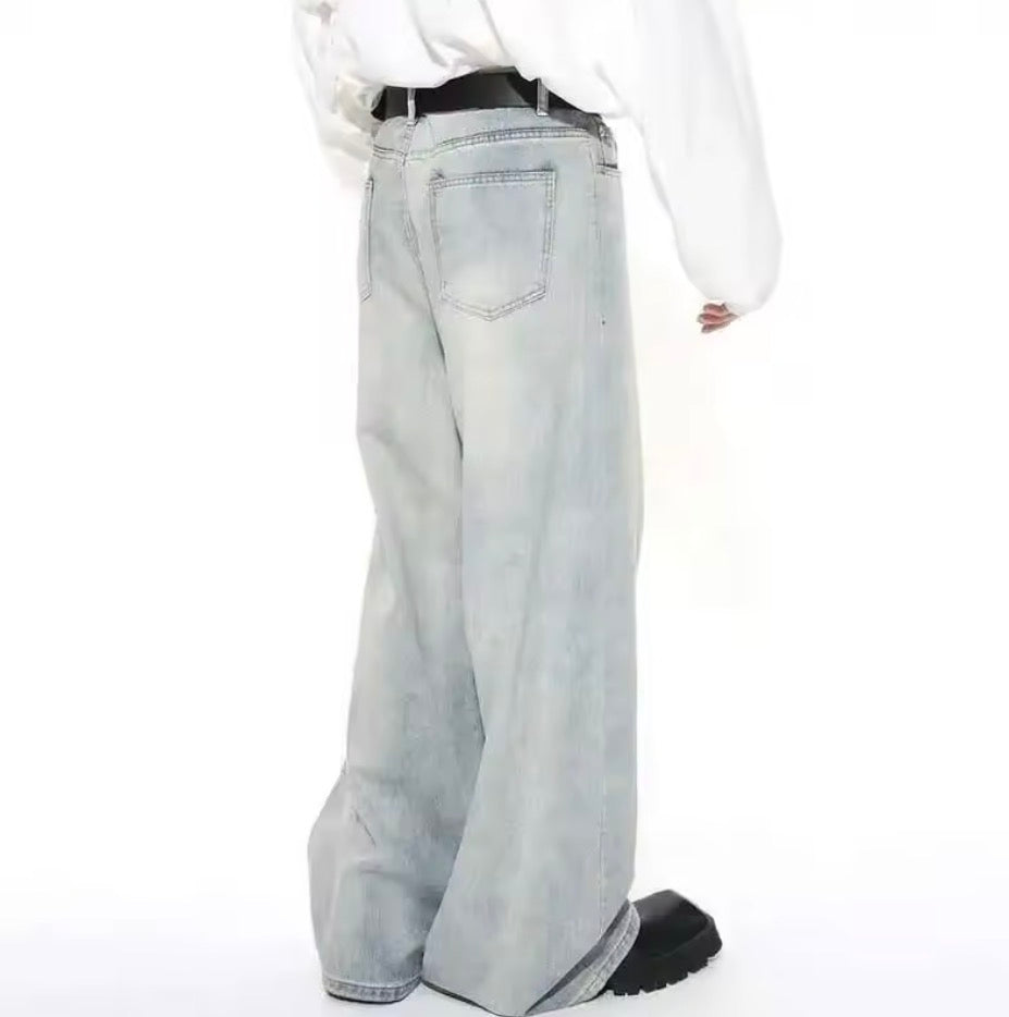 White-washed Blue Jeans
