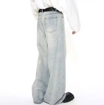 White-washed Blue Jeans