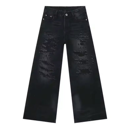 Charcoal Ripped Jeans