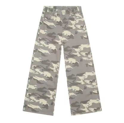 Light Camo Baggy Jeans