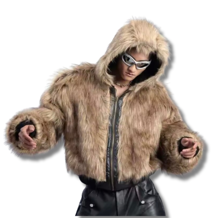 Reversable Leather Fur Jacket