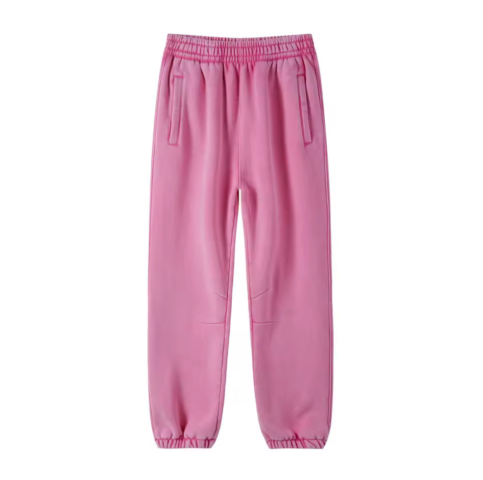 Faded Pink Cuffed Sweats