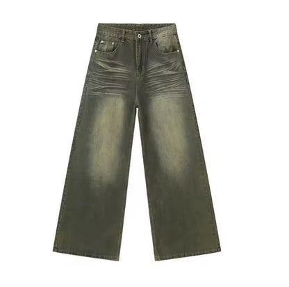 Cyan Retro Jeans