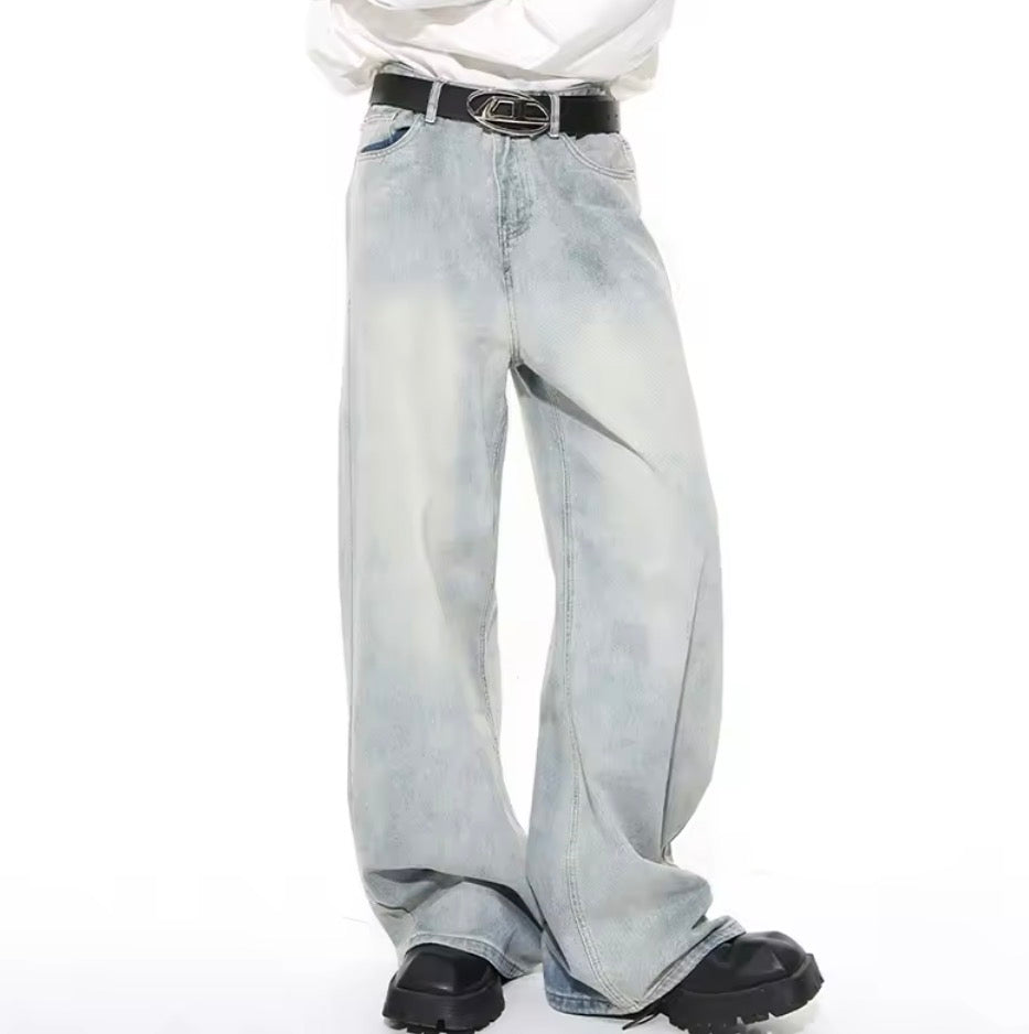 White-washed Blue Jeans
