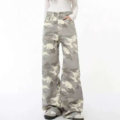 Light Camo Baggy Jeans