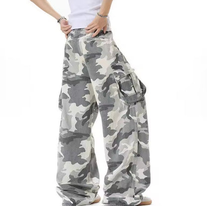 White Camo Cargos
