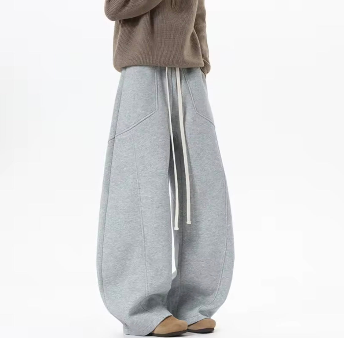Gray Baggy Sweats