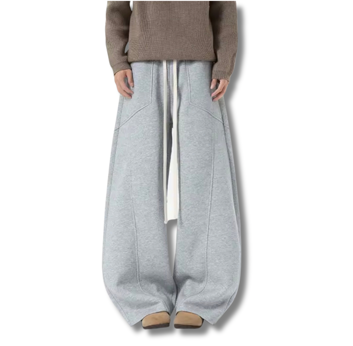 Gray Baggy Sweats