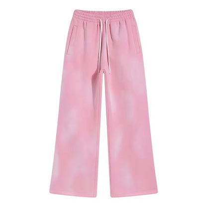 Washed Pink Baggy Sweats
