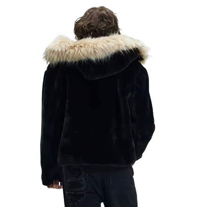 Black Fur Jacket