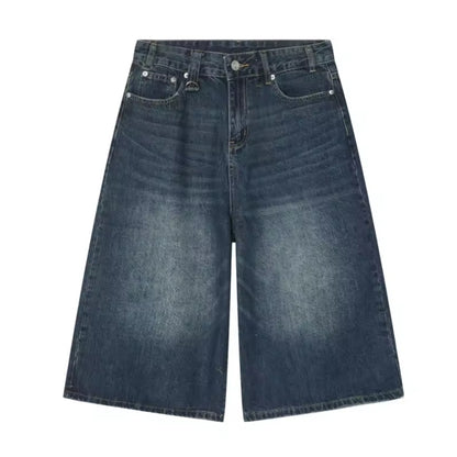Dark Blue Baggy Jorts