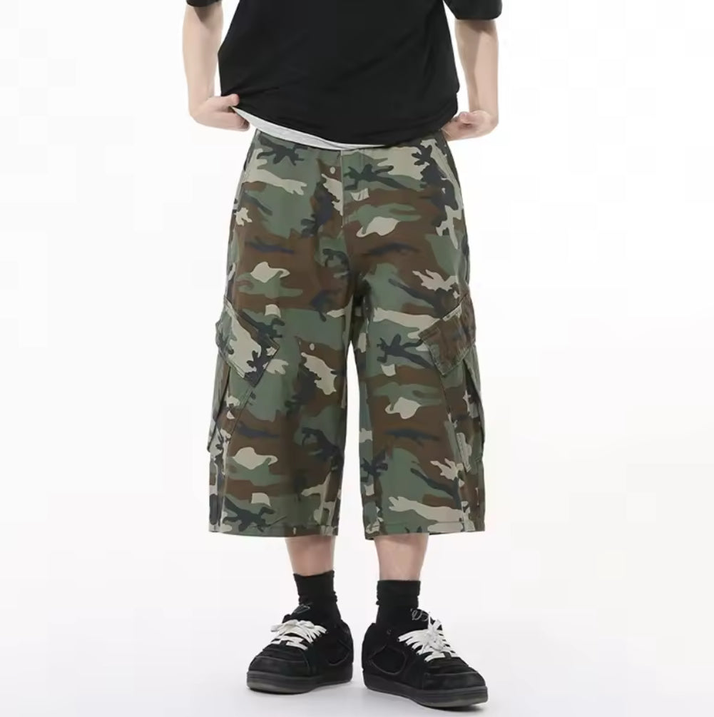 Camo Baggy Jorts