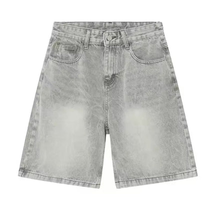 Gray Baggy Jorts