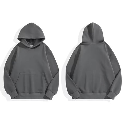 Gray Baggy Hoodie