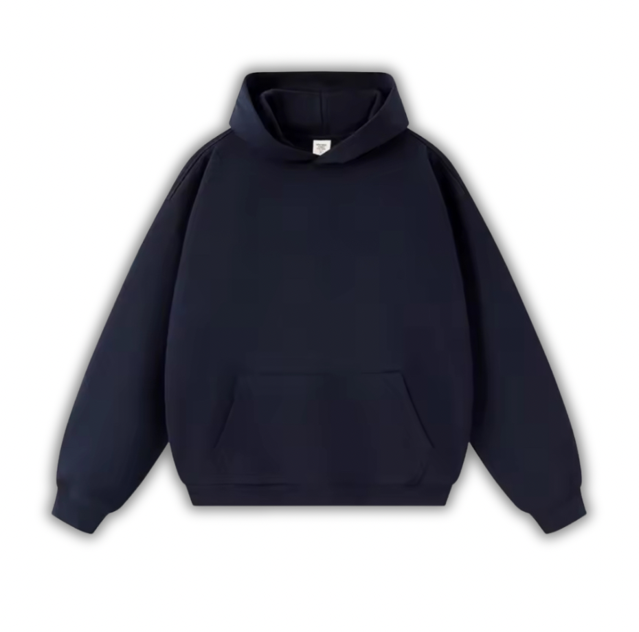 Classic Navy Blue Hoodie