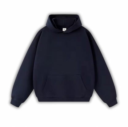 Classic Navy Blue Hoodie
