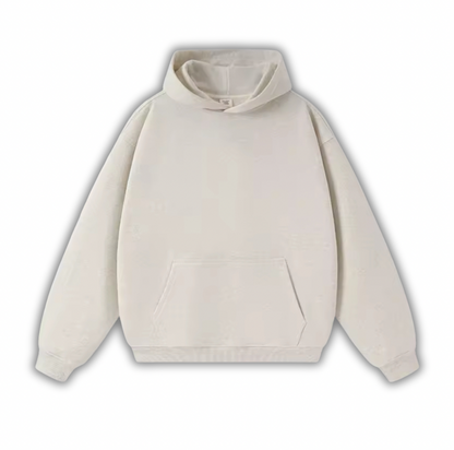 Classic White Gray Hoodie