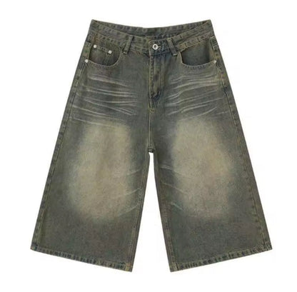 Cyan Retro Jorts