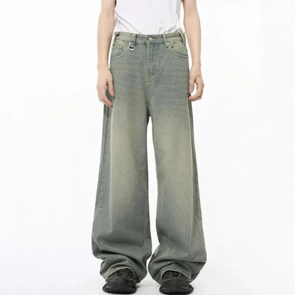 Light Blue Wash Baggy Jeans
