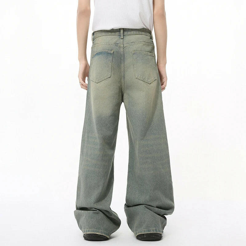 Light Blue Wash Baggy Jeans