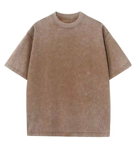 Brown Washed T-Shirt