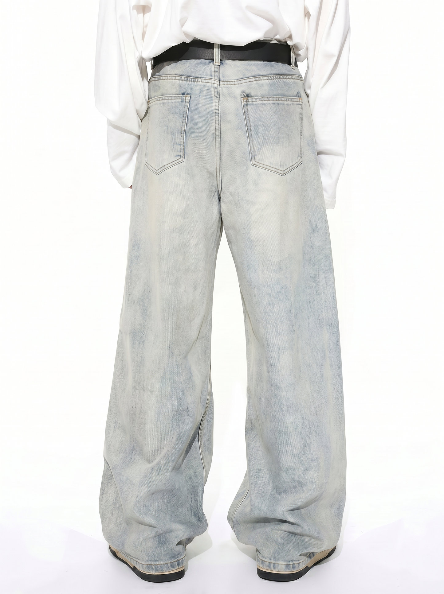 White-washed Blue Jeans